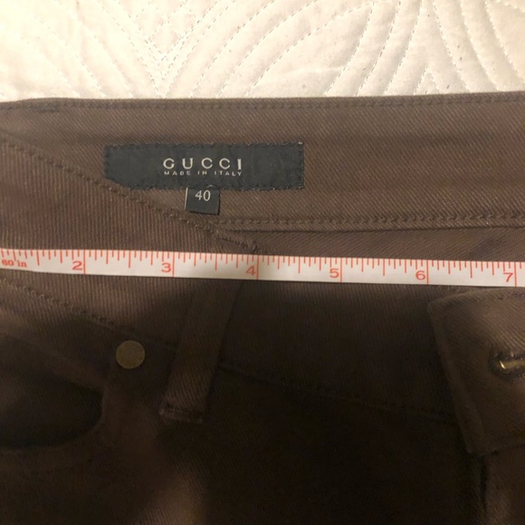 Gucci brown pants since 40 European - Picture 10 of 13